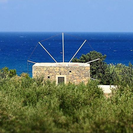 Authentic Cretan Stone Windmill Villa Szitía Kültér fotó