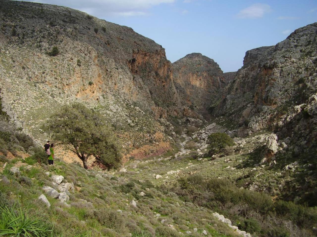 Authentic Cretan Stone Windmill Villa Szitía Kültér fotó